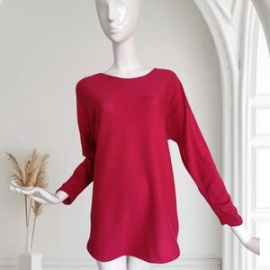 Michael Kors Hot Pink Knit Top